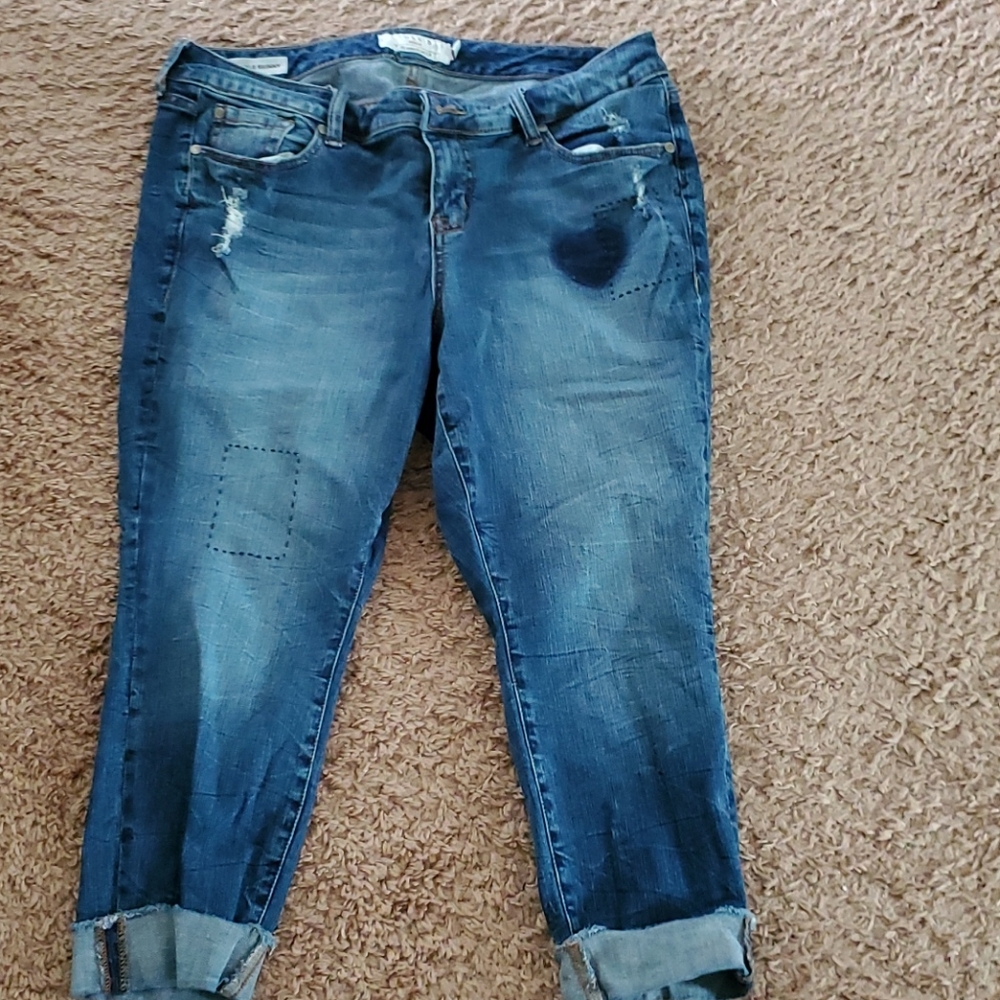 Cropped jeans
